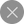 Velo Nicotine Pouches |  A gray circle with a white X in the center, set against a light background, reminiscent of the clean and modern design often found on Velo nicotine pouches.